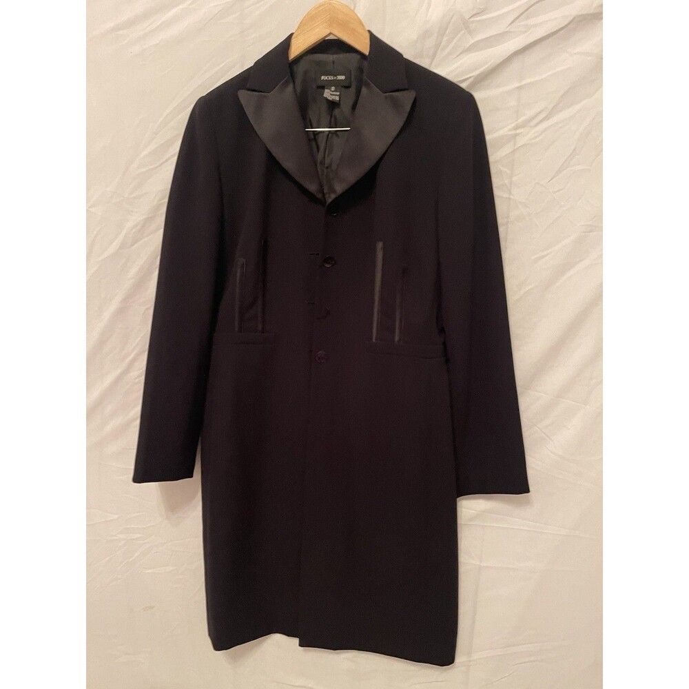 Tuxedo 3/4 Length Jacket - Women's -Sz-8 ! Missing 1 Button.